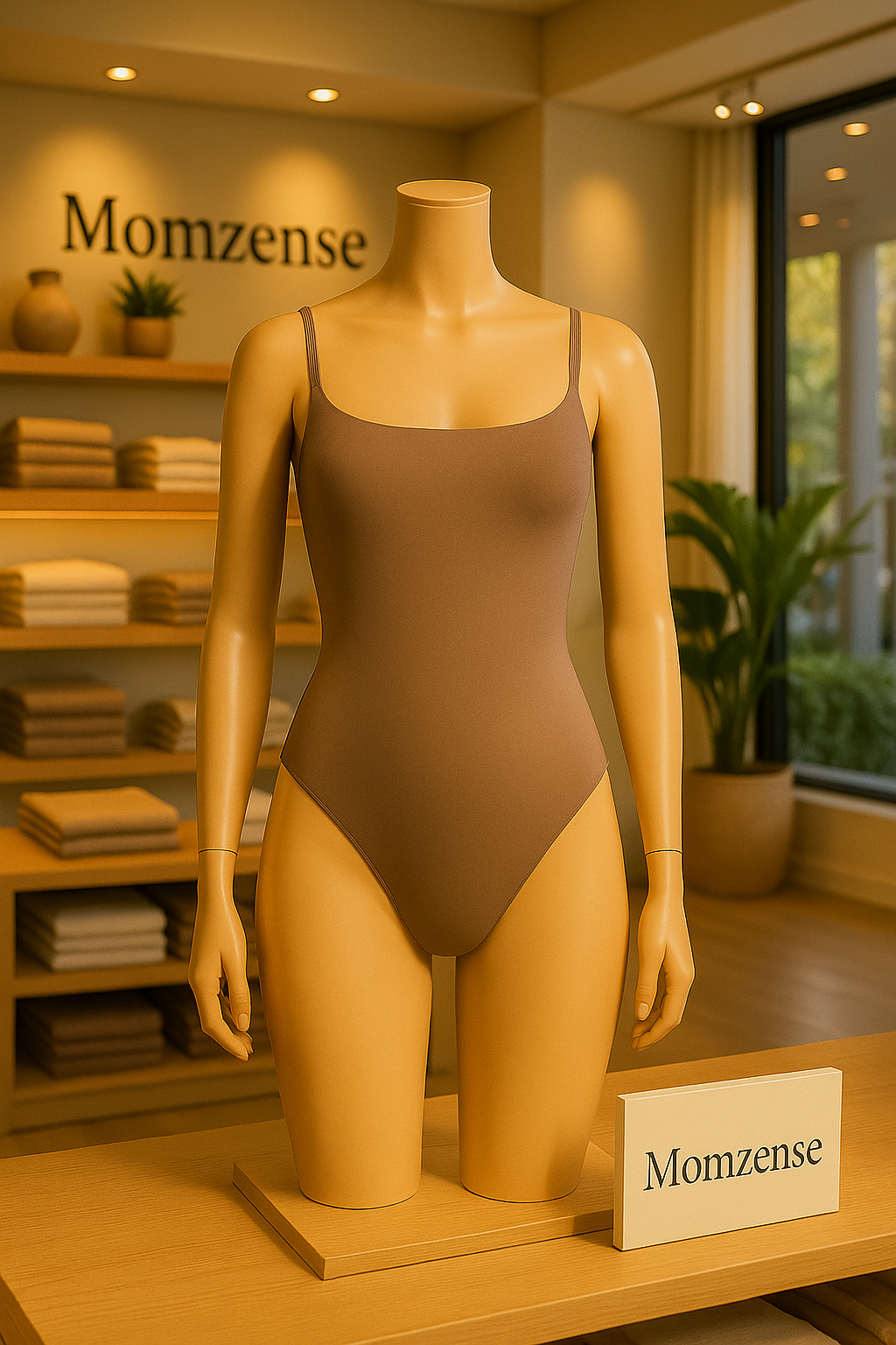 Back-Smoothing Shapewear Bodysuit – Soft Hold, Bare Back Elegance