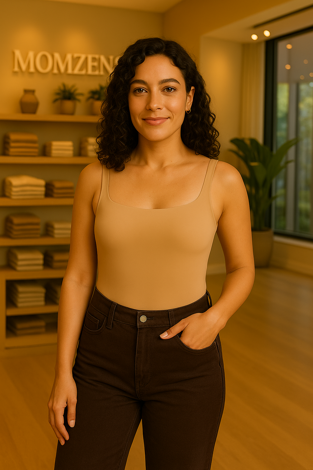 Back-Smoothing Shapewear Bodysuit – Soft Hold, Bare Back Elegance