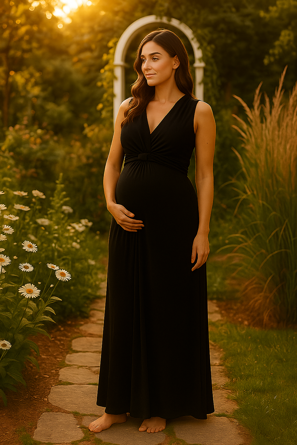 Super Stretch Twist-Knot Maxi – Soft Elegance in Sizes 12–18