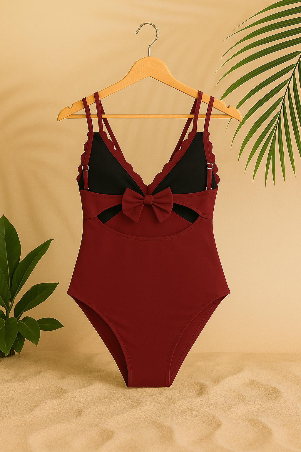 Supportive Maternity Swimsuit – Underwire Lift, Elegant Fit