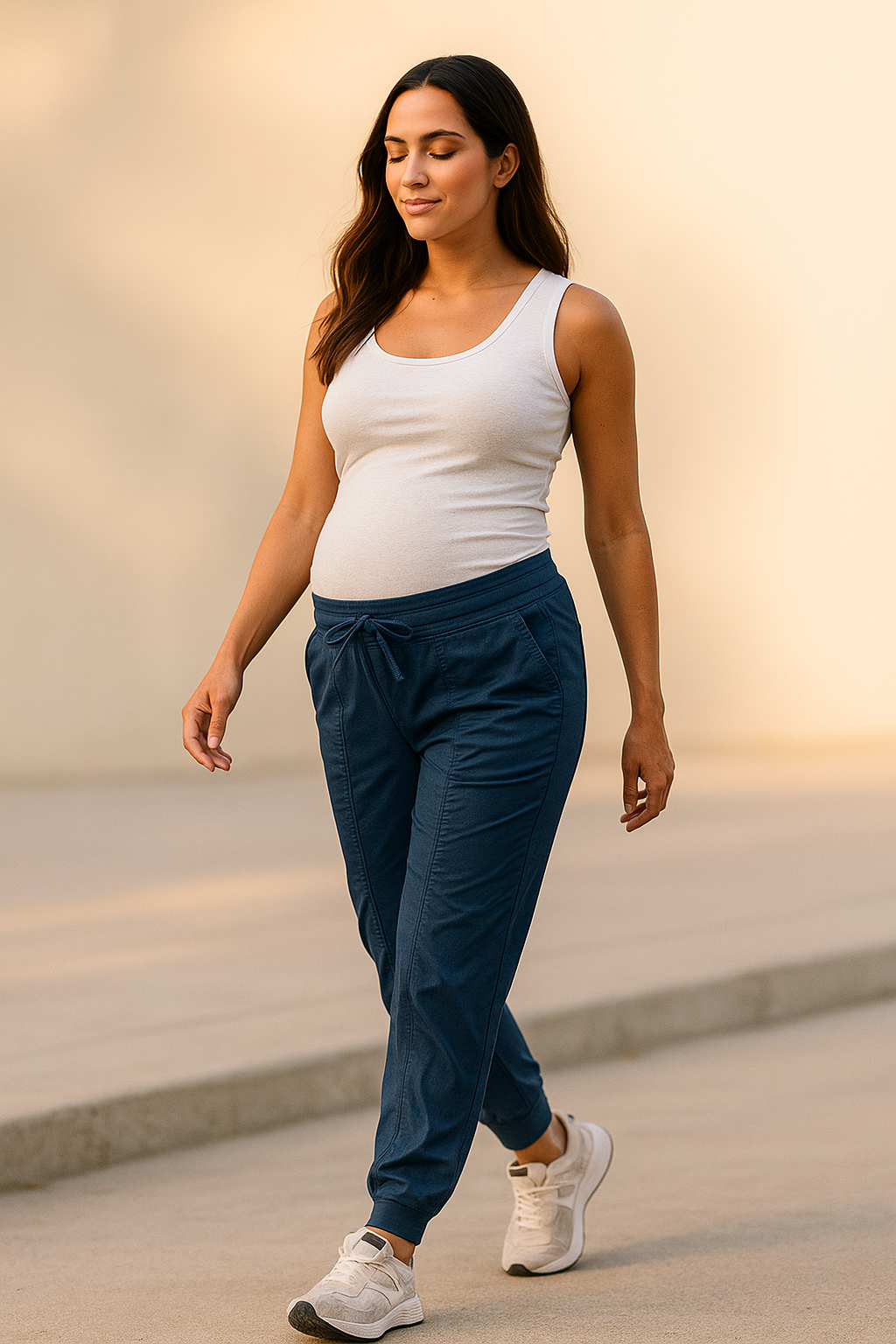 Lightweight Joggers for Women – High Rise with Pockets