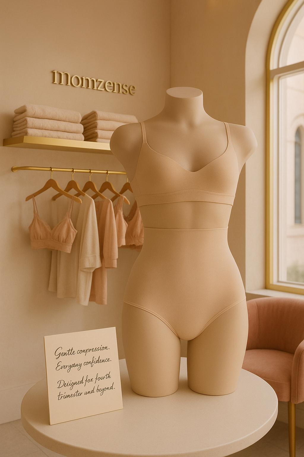 Seamless High-Waisted Tummy Control Brief – Core Compression Shapewear for Everyday Confidence