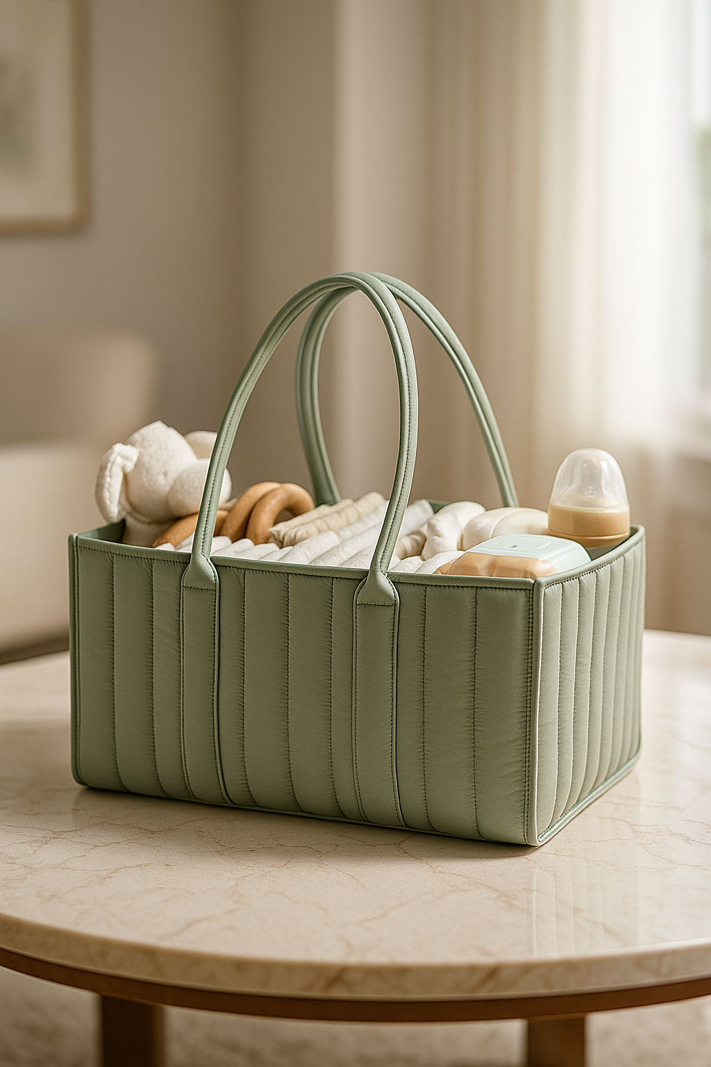 Premium Baby Diaper Bag – Stylish, Waterproof & Perfect for On-the-Go Moms