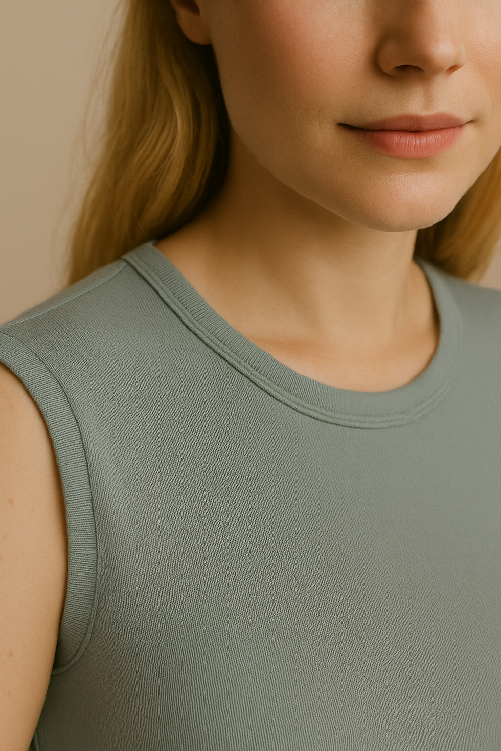 Evani Knit Set Sage Green
