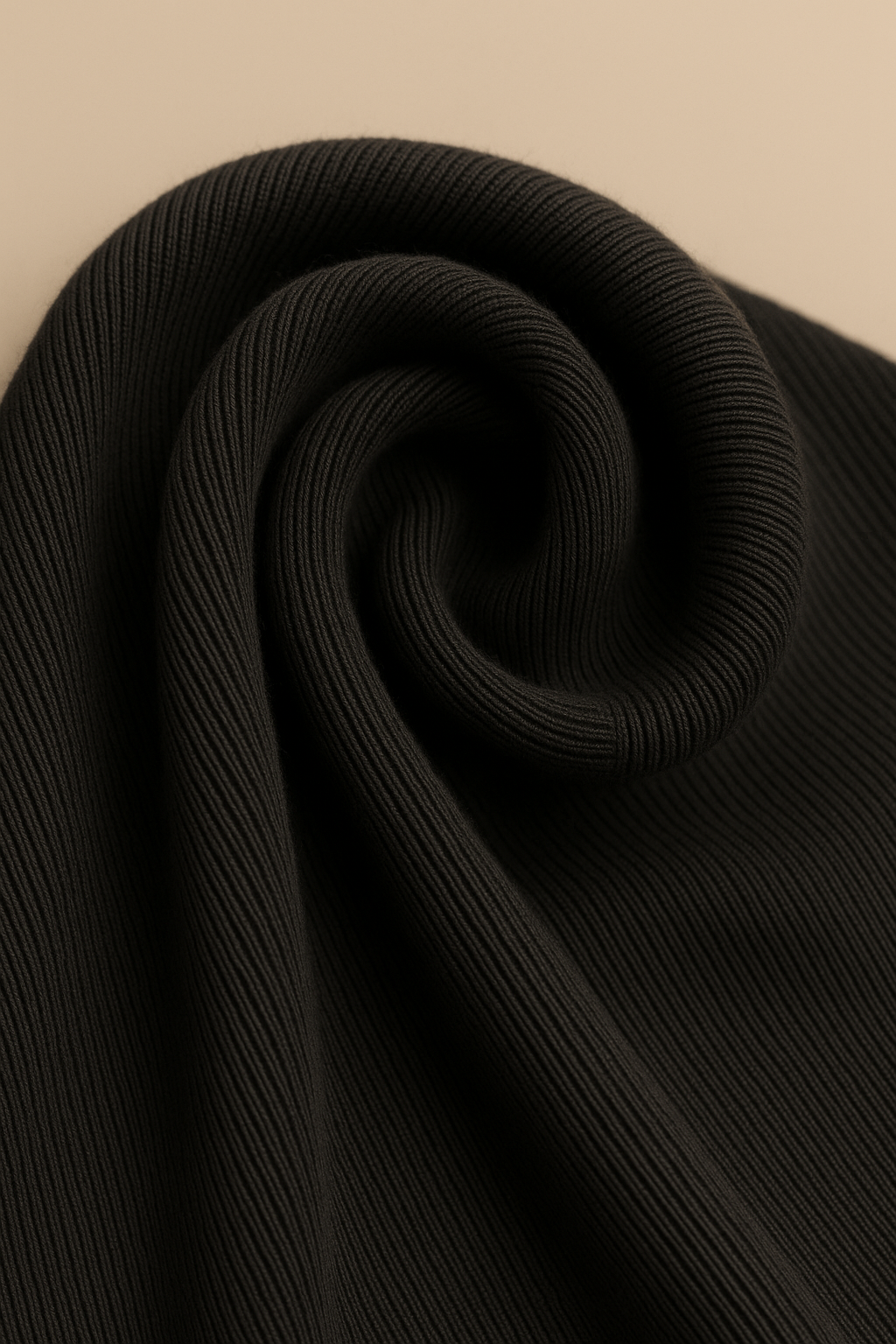 Sleeveless Turtleneck Maternity Maxi Dress Black