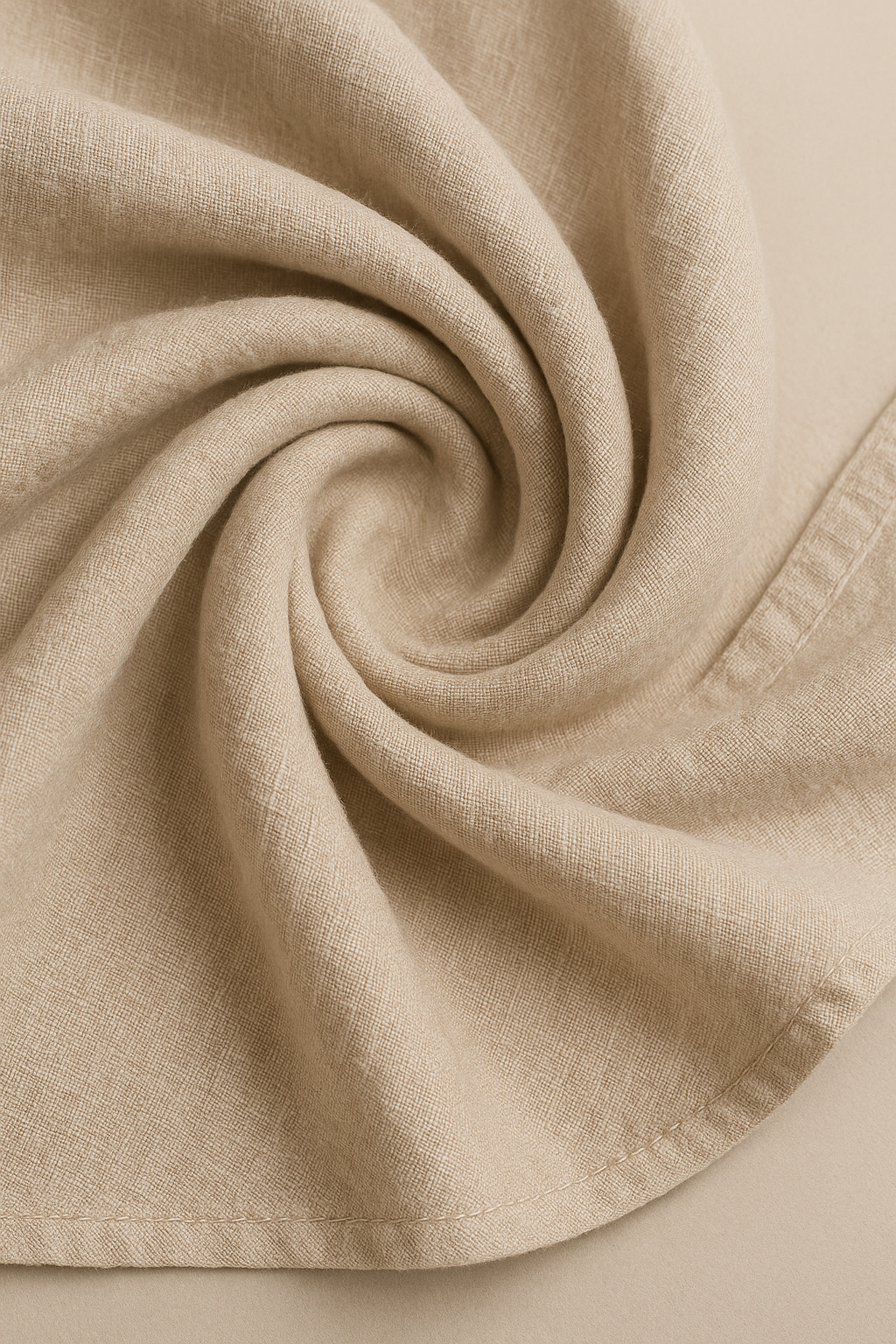 Women's Oversized Beige Pleated Maxi Dress