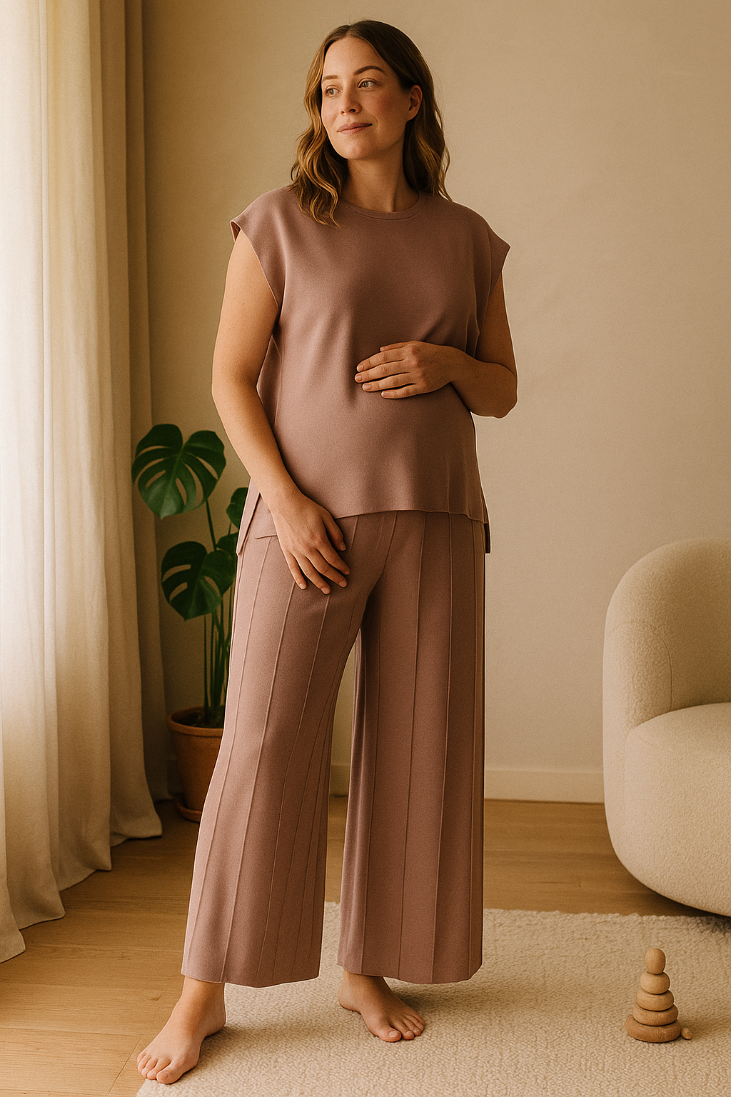 Evani Knit Set