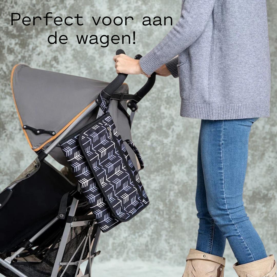 Draagbaar Luierveranderingskussen - Waterdicht, Compact & Comfortabel-1