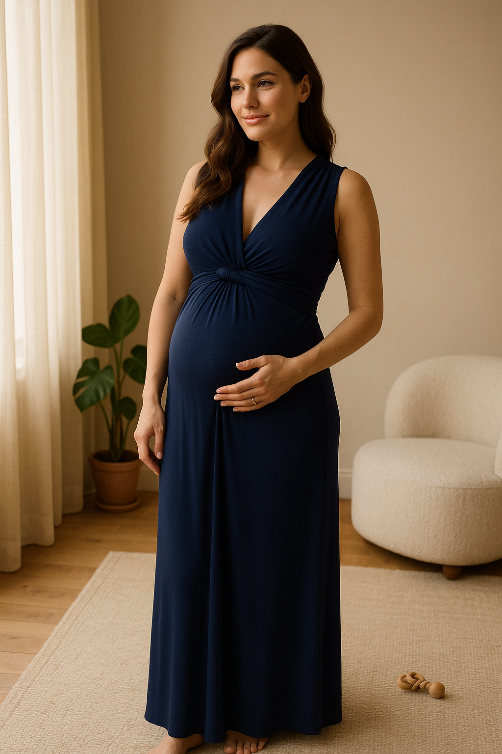 Super Stretch Twist-Knot Maxi – Soft Elegance in Sizes 12–18
