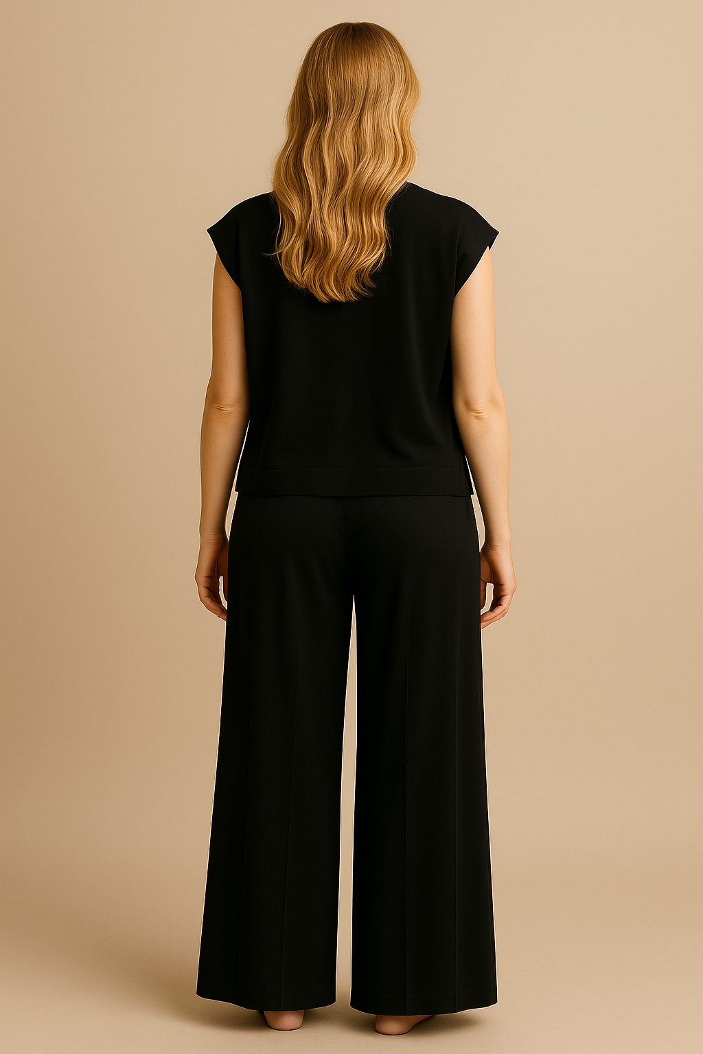 Evani Knit Set Modern Black