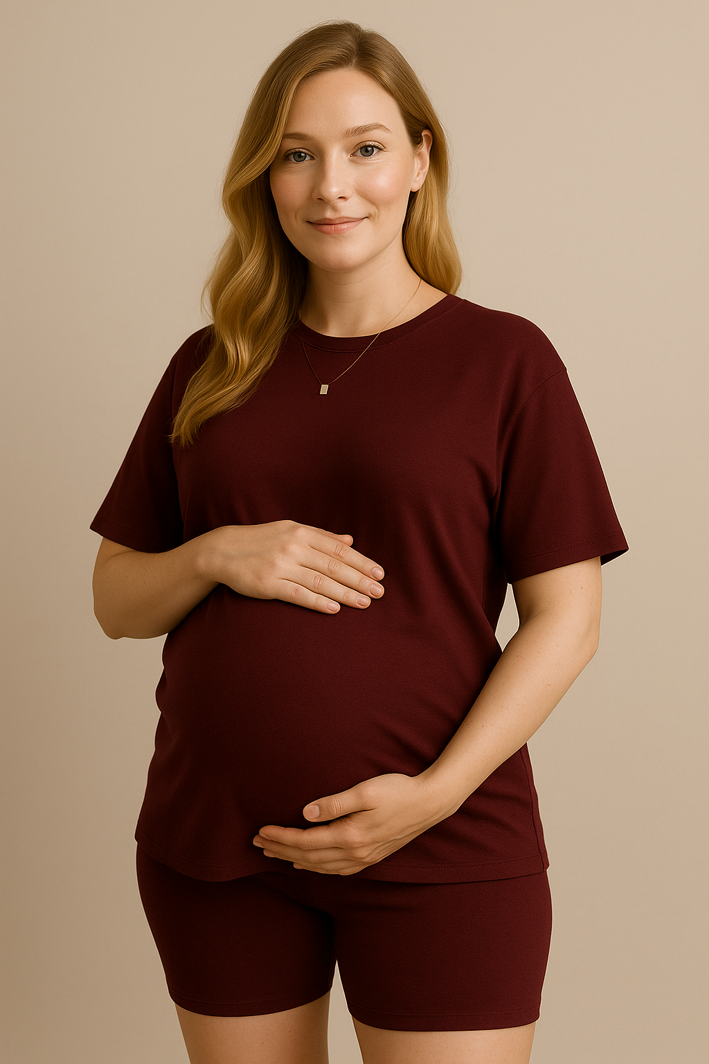 Solera Women's Lounge Set Burgundy