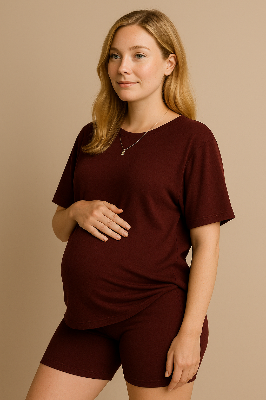 Solera Women's Lounge Set Burgundy