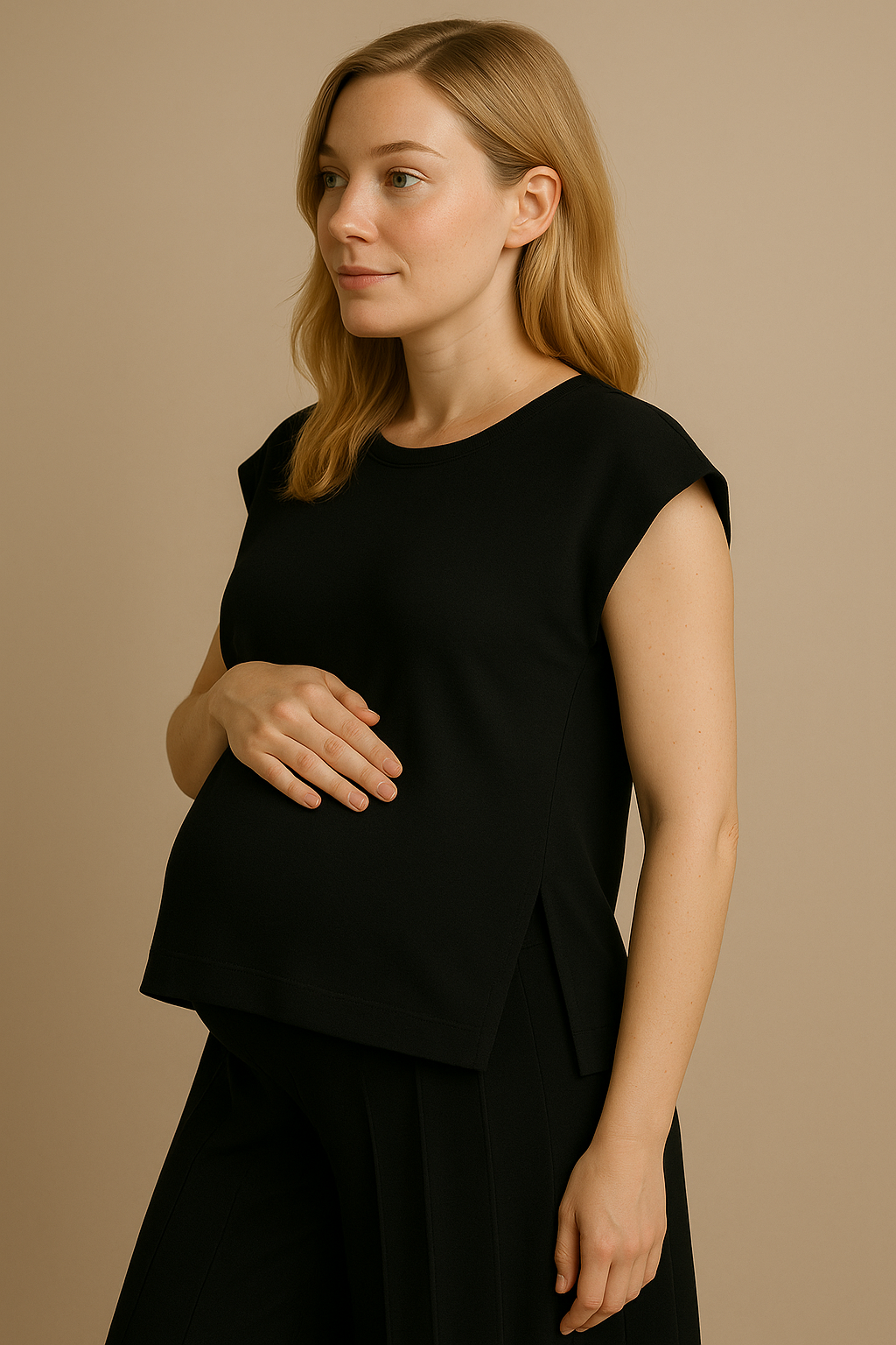 Evani Knit Set Modern Black