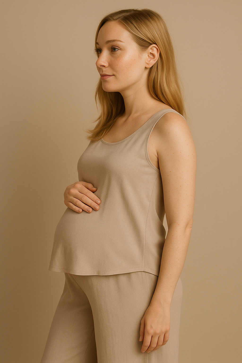 Momzense Summer Set Deep Khaki
