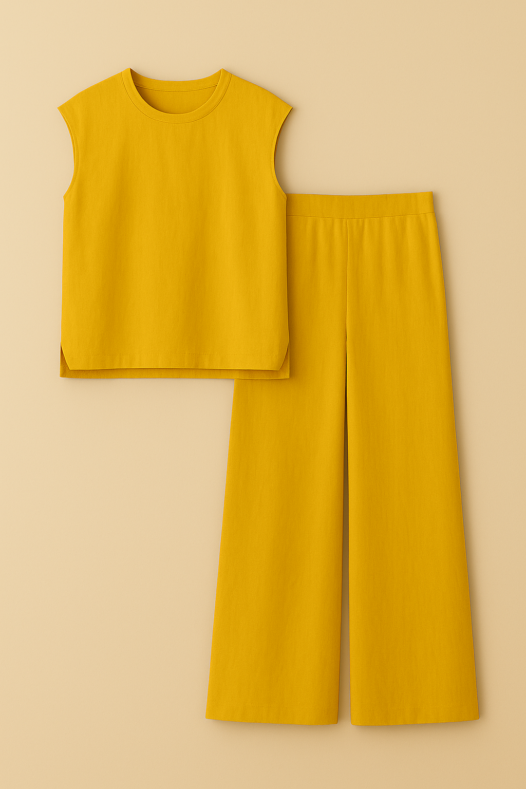 Momzense Summer Set Yellow