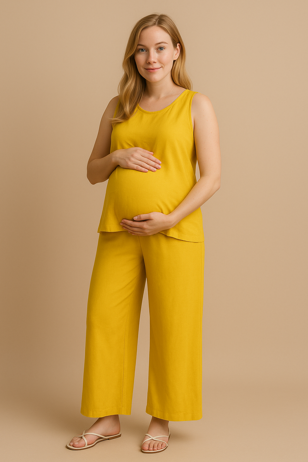 Momzense Summer Set Yellow