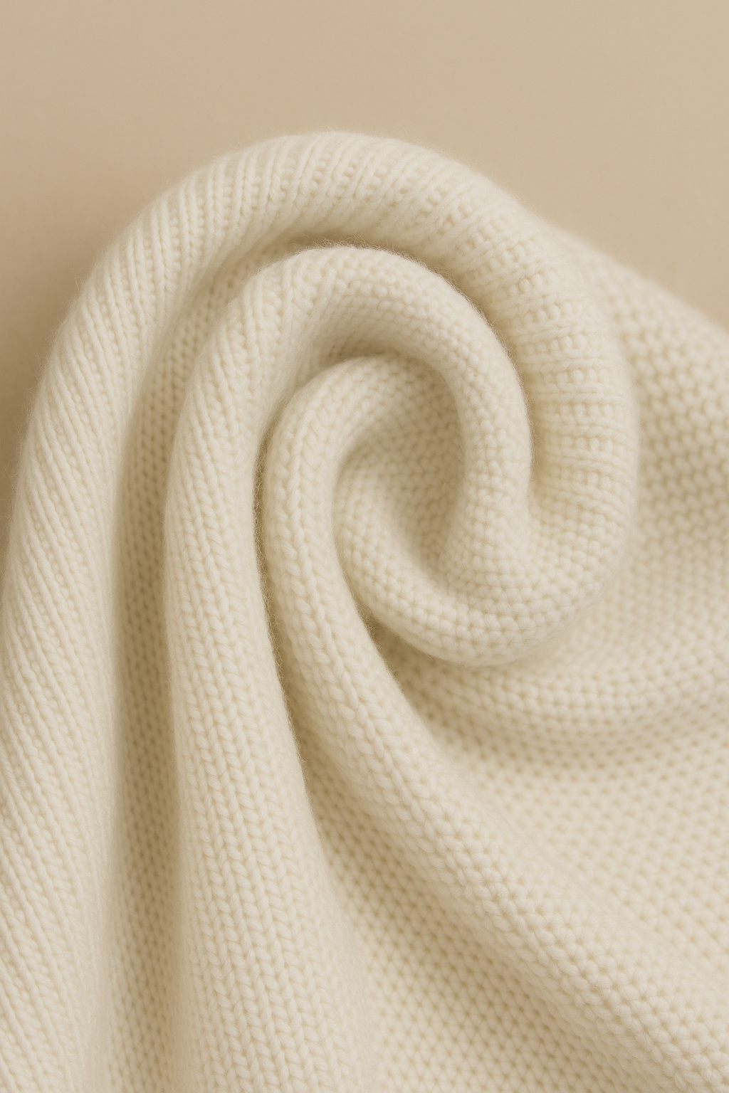 White Organic Cotton Sweater Oversized Eco Friendly Set