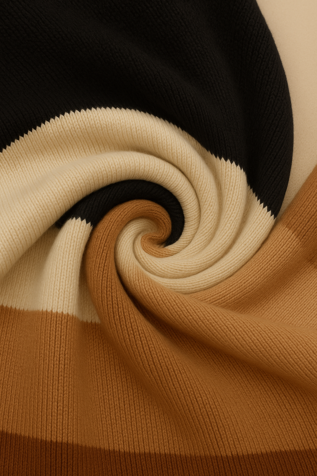 Aurora Cozy Colorblock Knit Jumper