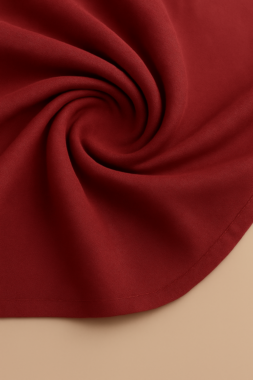 Women's Oversized Wine Red Pleated Maxi Dress