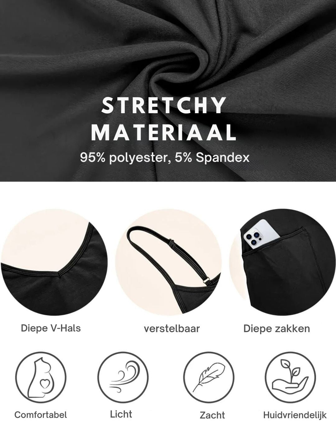 BreatheSuit™ – Zomer Kraam & Postpartum Jumpsuit