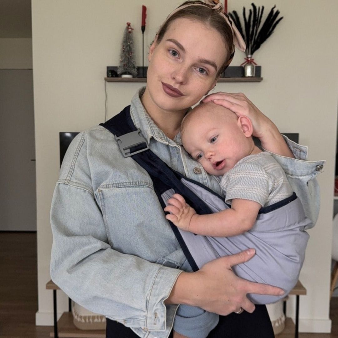  Bubsling ™ - De originele snelle en gemakkelijke pijnvrije baby -slingdrager-6