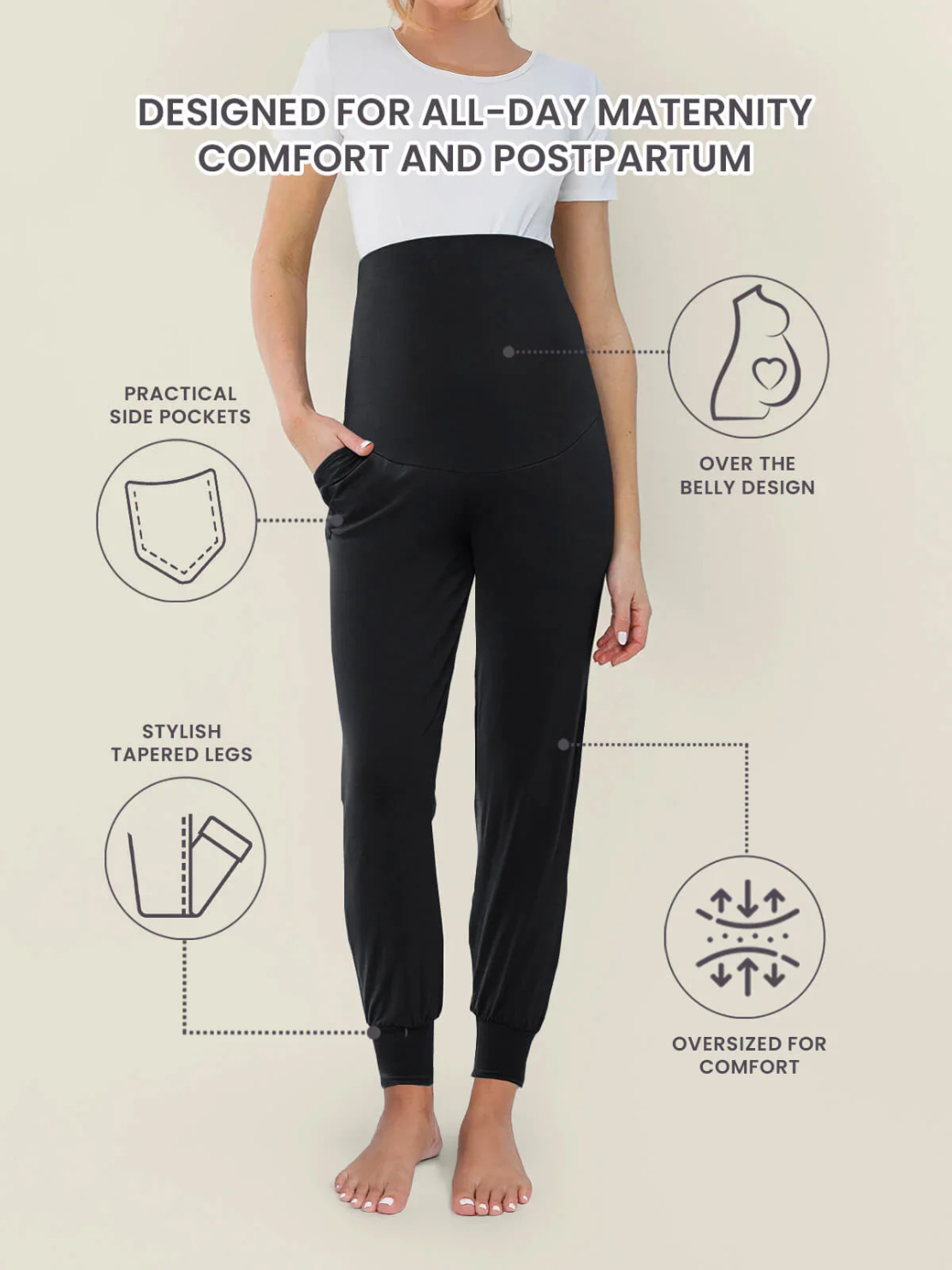 FloatPants – Maternity & Postpartum Jogger