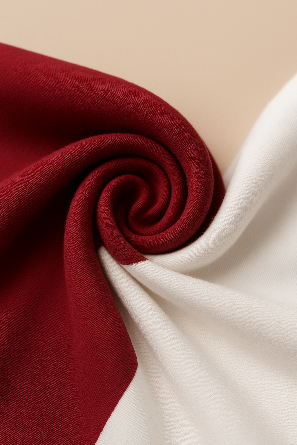 Nursing-Friendly Maternity Long Sleeve in Maroon
