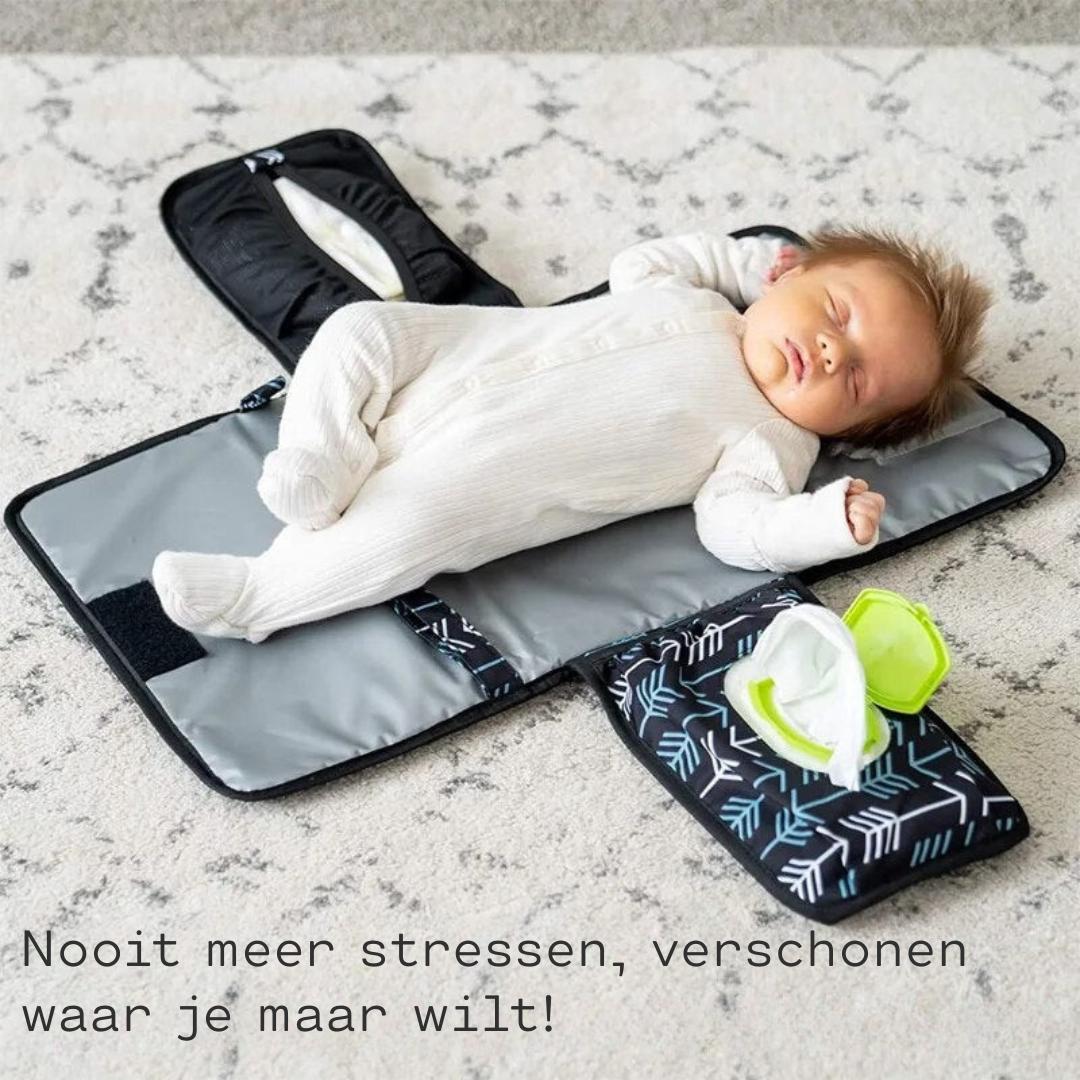 Draagbaar Luierveranderingskussen - Waterdicht, Compact & Comfortabel-5